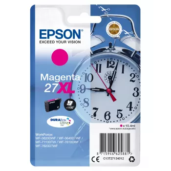 Epson žadintuvas vienos pakuotės rausvai raudonas 27XL DURABrite Ultra rašalas