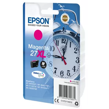 Epson žadintuvas vienos pakuotės rausvai raudonas 27XL DURABrite Ultra rašalas