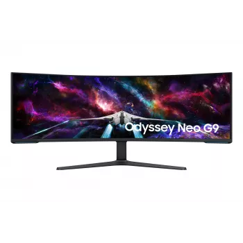 Samsung G95NC kompiuterio monitorius 144.8 cm (57 coliai) 7680 x 2160 pikseliai Dual UHD LED juodas, baltas