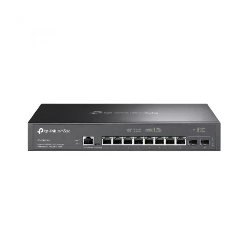 Valdomas jungiklis TP-Link Omada 8 prievadų 2,5G L2+ 80 Gbit/s