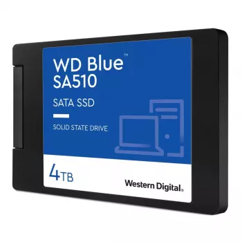 WESTERN DIGITAL SSD - WD Blue SA510 - 4TB - SATA 6Gb/s - 2,5 col. - 7 mm korpuse