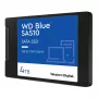 WESTERN DIGITAL SSD - WD Blue SA510 - 4TB - SATA 6Gb/s - 2,5 col. - 7 mm korpuse