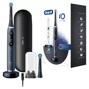 Oral-B iO Series 9N Suaugusiems Vibracinis elektrinis dantų šepetėlis Juodas