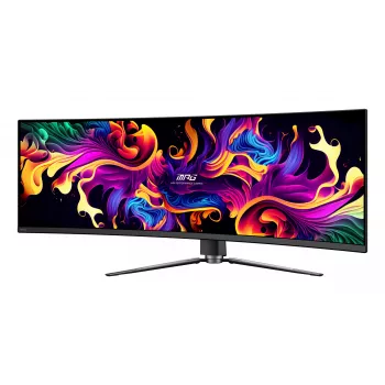 MSI MPG 491CQP QD-OLED kompiuterio monitorius 124,5 cm (49 col.) 5120 x 1440 pikselių DQHD juodas
