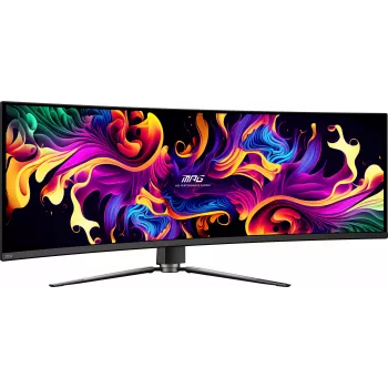 MSI MPG 491CQP QD-OLED kompiuterio monitorius 124,5 cm (49 col.) 5120 x 1440 pikselių DQHD juodas
