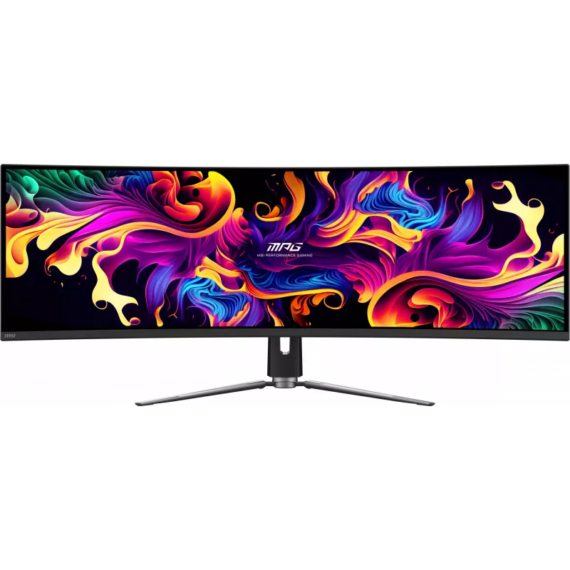 MSI MPG 491CQP QD-OLED kompiuterio monitorius 124,5 cm (49 col.) 5120 x 1440 pikselių DQHD juodas