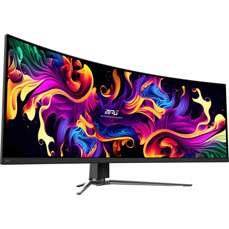 MSI MPG 491CQP QD-OLED kompiuterio monitorius 124,5 cm (49 col.) 5120 x 1440 pikselių DQHD juodas