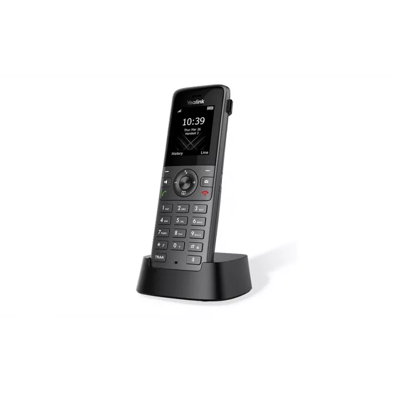 Yealink W73H IP telefonas juodas 2 linijos TFT