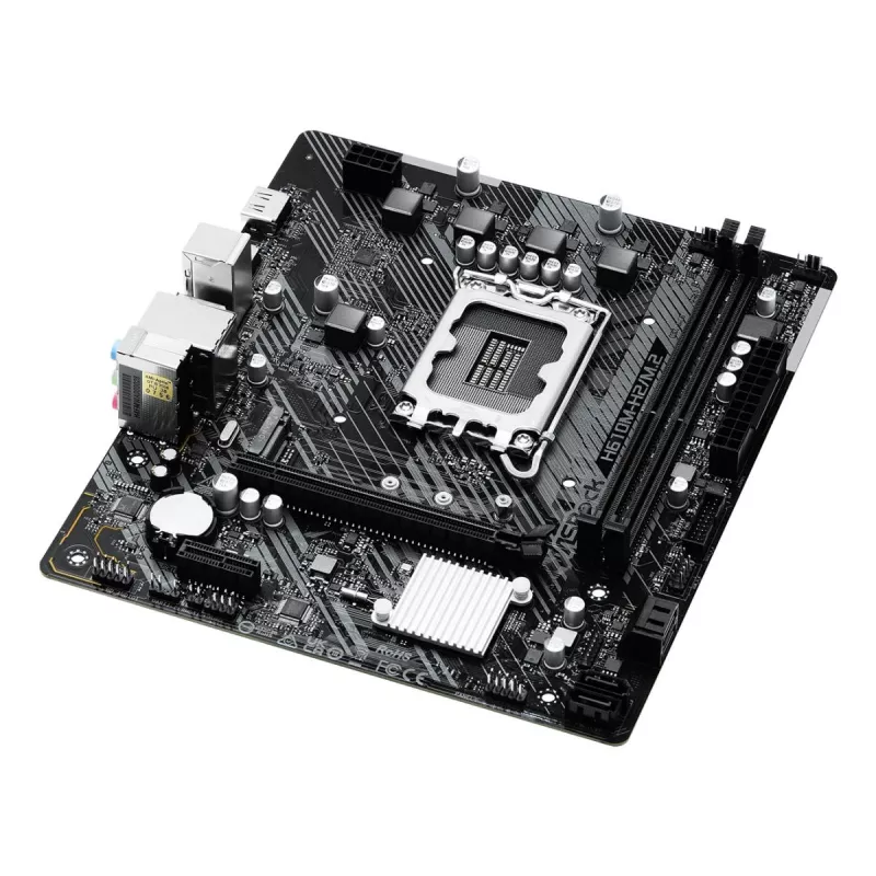 ASRock pagrindinė plokštė H610M-H2/M.2 LGA1700 Intel H610 2 x DDR4 2 x HDMI 2.1 TMDS suderinama mATX
