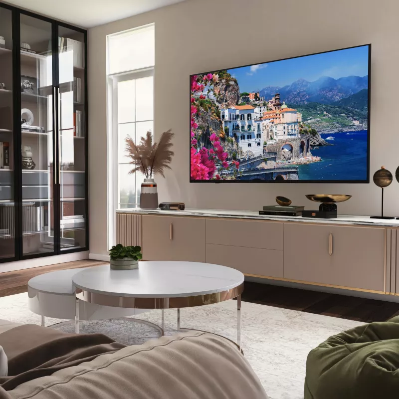 LG UHD AI 75UA75006LA 190,5 cm (75 colių) 4K Ultra HD išmanusis televizorius Wi-Fi Juodas
