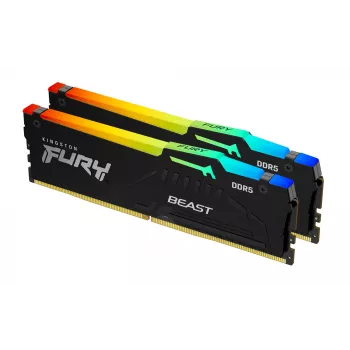 Kingston Technology FURY Beast 32GB 6000MT/s DDR5 CL36 DIMM (2 rinkinys) RGB EXPO