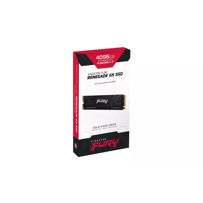 SSD diskas Kingston Technology 4T M.2 2280 NVMe FURY RENEGADE G5