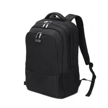 DICOTA Eco Backpack Select – 13–15,6 col. nešiojamojo kompiuterio kuprinė – juoda / perdirbtas PET