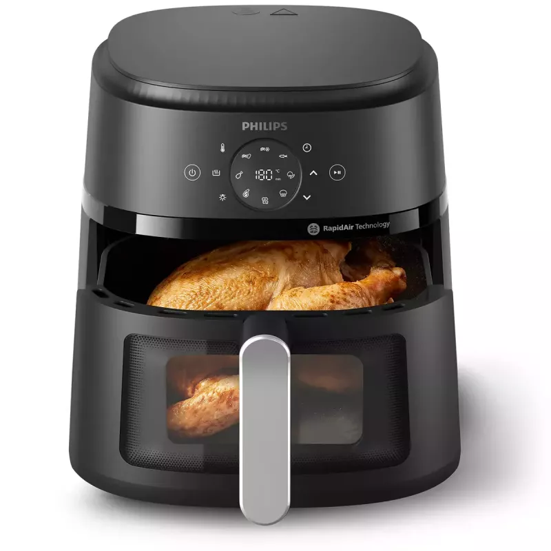 Oro gruzdintuvė Philips NA231/00 2000 serija — 6,2 L, 1700 W, 13 programų, Rapid Air mažo riebumo technologija