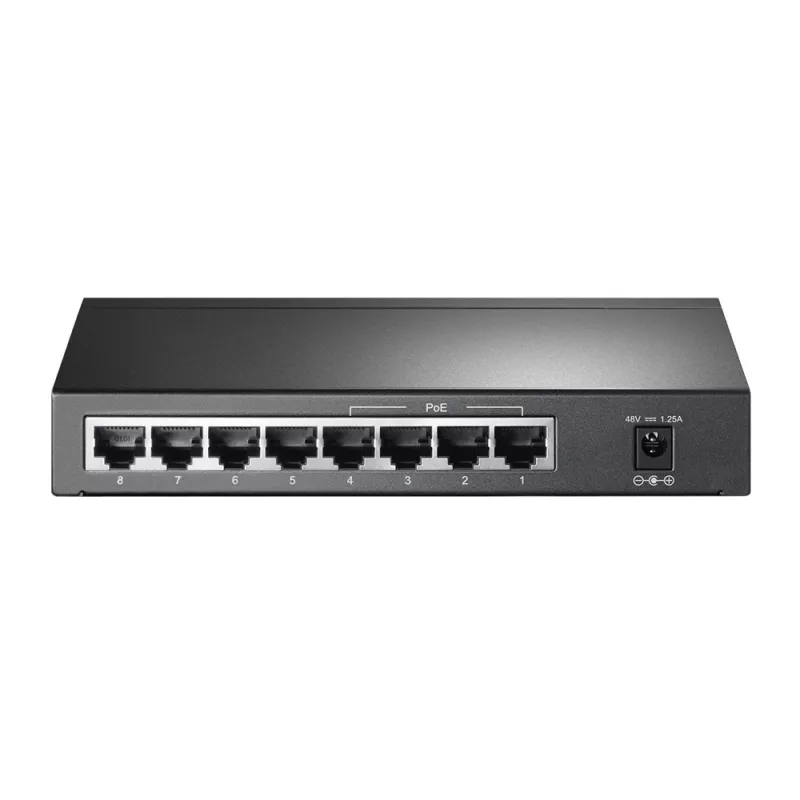 Valdomas jungiklis TP-Link TL-SG1008P 8 prievadų Gigabit PoE, 4 PoE prievadai