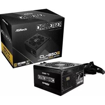 ASROCK Power Supply Challenger Cl-850g 850w 80+ Gold Juoda ATX
