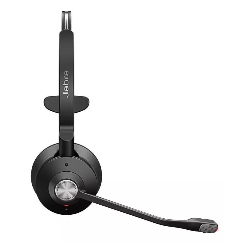 Jabra Engage 65 SE - Mono, EMEA, belaidis, biuras/skambučių centras, 40–16000 Hz, 57 g, ausinės, juodos