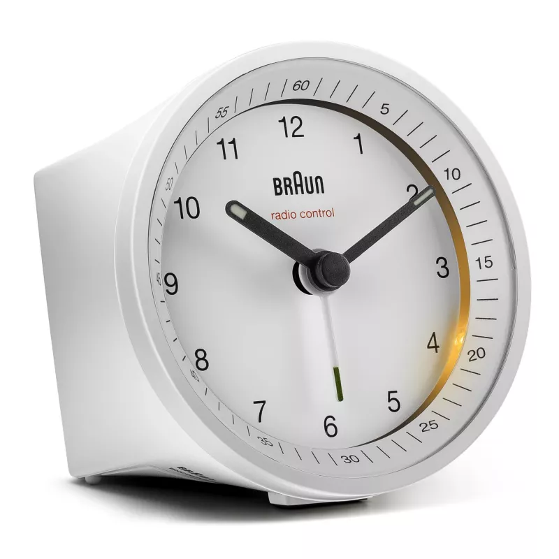 Braun BC07W-DCF kvarcinis žadintuvas baltas