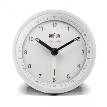 Braun BC07W-DCF kvarcinis žadintuvas baltas