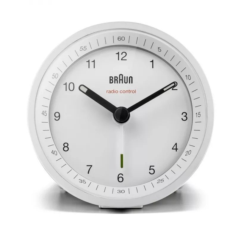Braun BC07W-DCF kvarcinis žadintuvas baltas