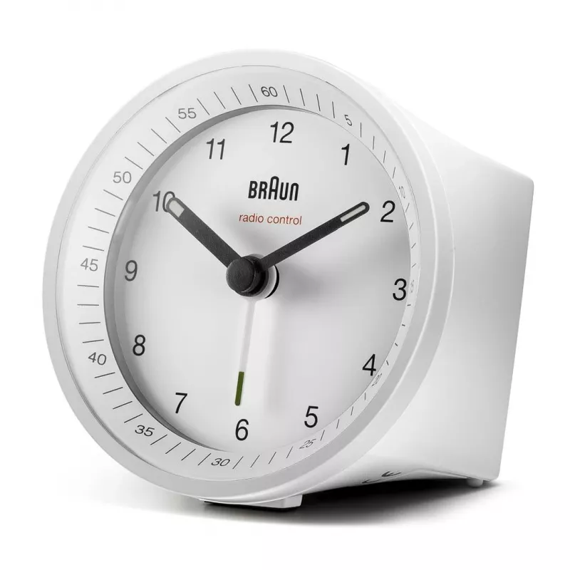 Braun BC07W-DCF kvarcinis žadintuvas baltas