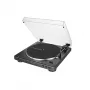 AUDIO-TECHNICA Lp60xbt visiškai automatinis Bluetooth stereofoninis patefonas – juodos spalvos