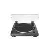 AUDIO-TECHNICA Lp60xbt visiškai automatinis Bluetooth stereofoninis patefonas – juodos spalvos
