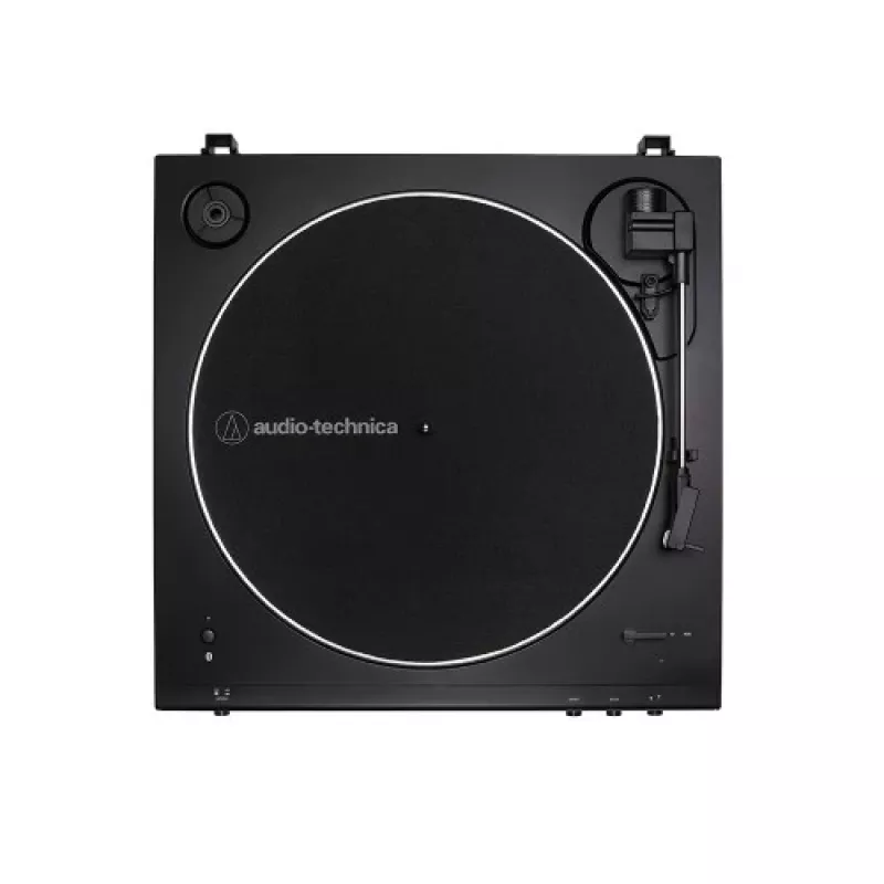 AUDIO-TECHNICA Lp60xbt visiškai automatinis Bluetooth stereofoninis patefonas – juodos spalvos