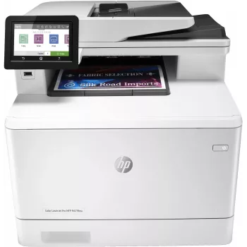 HP Color LaserJet Pro MFP M479fnw, spausdinti, kopijuoti, skenuoti, faksuoti, el. paštas, Skenavimas į el. paštą/PDF; 50 lapų nekreipiamas ADF