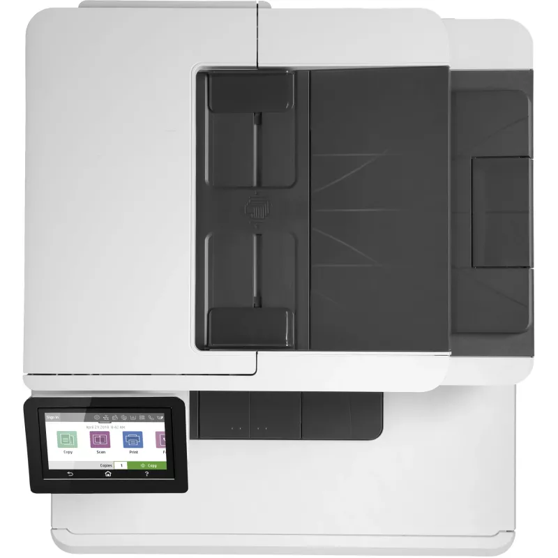 HP Color LaserJet Pro MFP M479fnw, spausdinti, kopijuoti, skenuoti, faksuoti, el. paštas, Skenavimas į el. paštą/PDF; 50 lapų nekreipiamas ADF