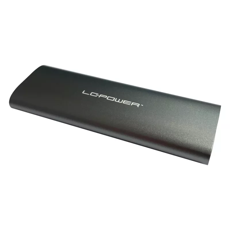 LC-POWER M.2 SSD dėklas (NVMe ir SATA), USB 3.2 Gen.2x1, antracito - Lc-m2-c-multi-2