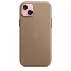 APPLE Apple FineWoven dėklas su MagSafe, skirtas iPhone 15 Plus, Taupe