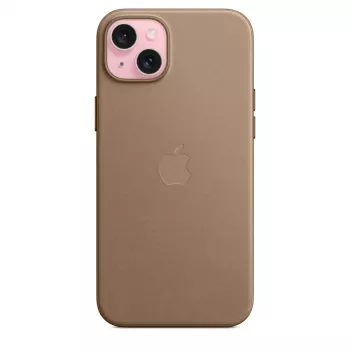 APPLE Apple FineWoven dėklas su MagSafe, skirtas iPhone 15 Plus, Taupe