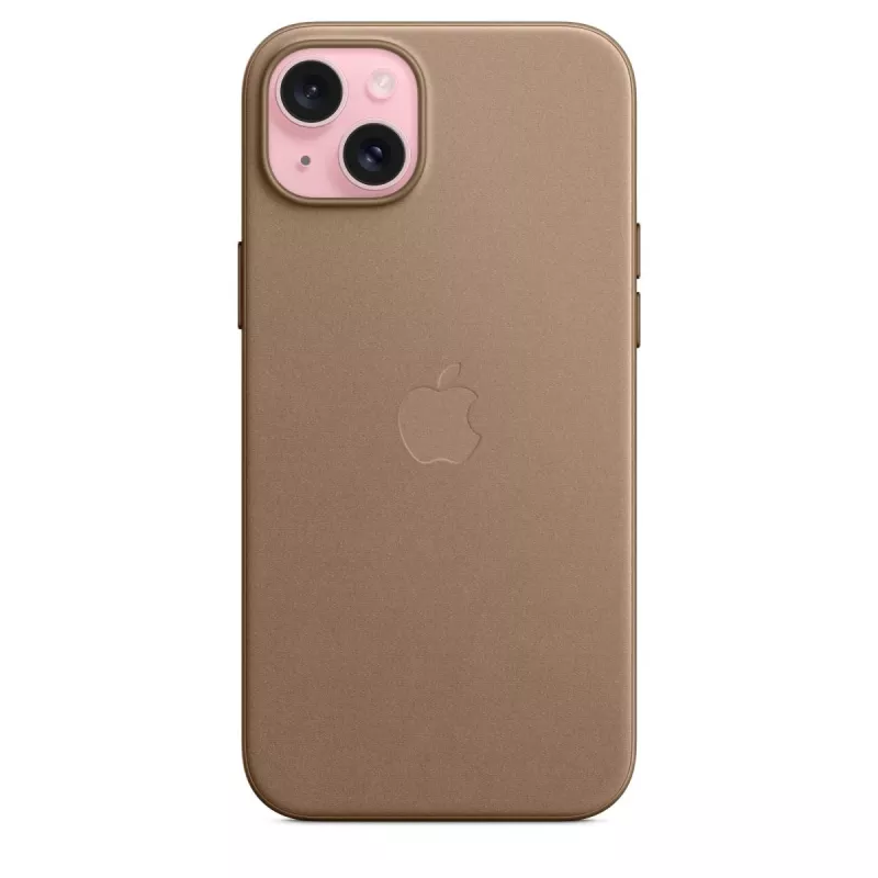 APPLE Apple FineWoven dėklas su MagSafe, skirtas iPhone 15 Plus, Taupe
