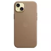 APPLE Apple FineWoven dėklas su MagSafe, skirtas iPhone 15 Plus, Taupe