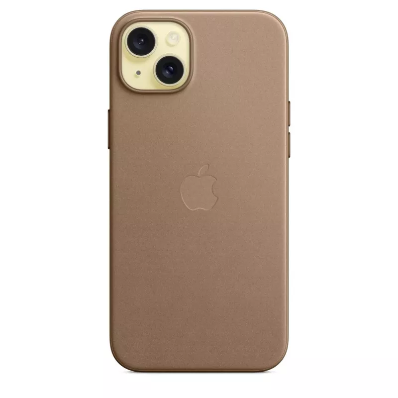 APPLE Apple FineWoven dėklas su MagSafe, skirtas iPhone 15 Plus, Taupe