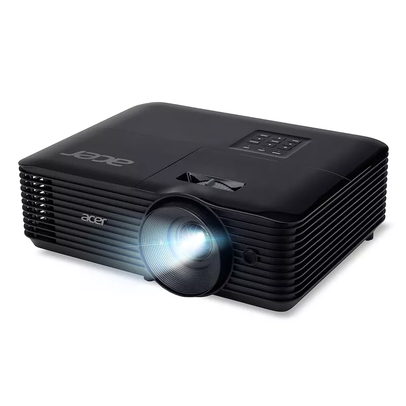 Projektorius Acer X129H 4800 ANSI liumenų DLP XGA 3D juodas