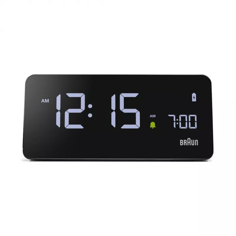 Braun BC21 skaitmeninis žadintuvas Juoda