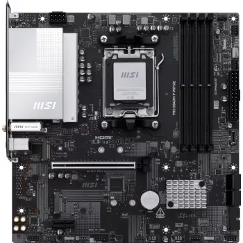 MSI PRO B840M-P WIFI6E pagrindinė plokštė AMD B840 Socket AM5 micro ATX