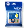 Brother LC521Y Originalius rašalo kasetė – geltona, geltona, 1 vnt., 500 puslapių, vienos pakuotės