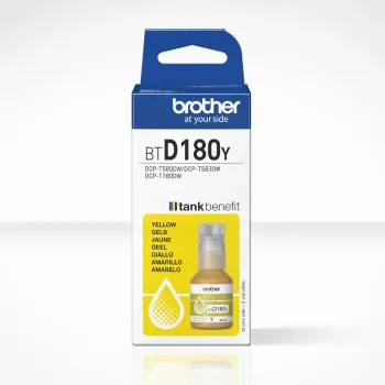 Brother BTD180Y geltonas Originalius rašalo buteliukas