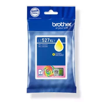 Brother Genuine LC527XLY Didelės talpos rašalo kasetė - Geltona