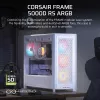 CORSAIR Pc Case - Frame 5000d Rs ArGB High-airflow Mid-tower - White
