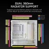CORSAIR Pc Case - Frame 5000d Rs ArGB High-airflow Mid-tower - White