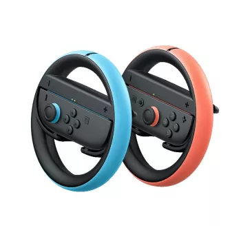 Nintendo Joy-Con 2 Wheel (set of 2), Nintendo Switch 2, Wheel mod, Juoda, Mėlyna, Raudona, Plastikas, Nintendo, Joy-Con 2