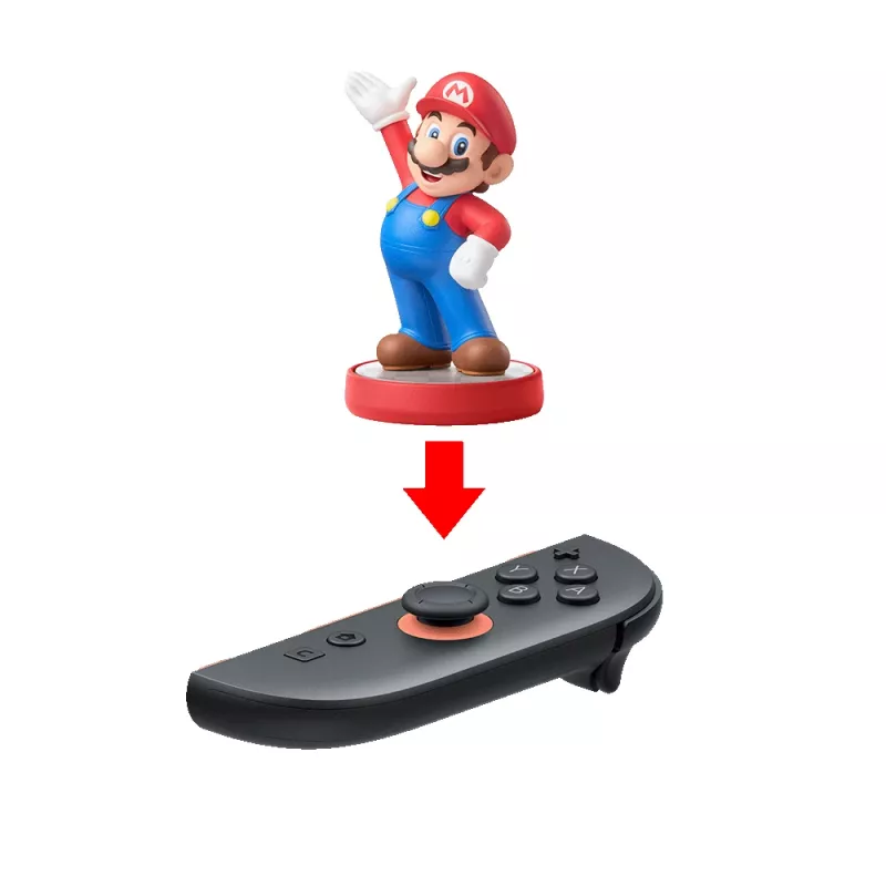 Nintendo Joy-Con 2 (R) Light Red, vairasvirtė, Nintendo Switch 2, Home mygtukas, analoginis / skaitmeninis, belaidis, Bluetooth