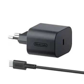 Nintendo Switch 2 AC Adapter, vidinis, AC, 20 V, 1.5 m, Juoda