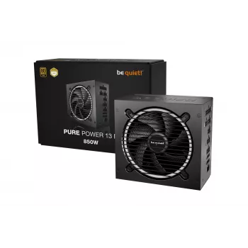 be quiet Pure Power 13 M | 850 W maitinimo blokas 20+4 kontaktų ATX ATX juodas