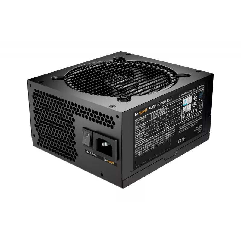be quiet Pure Power 13 M | 850 W maitinimo blokas 20+4 kontaktų ATX ATX juodas