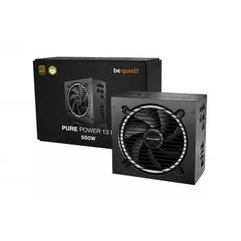 be quiet! Pure Power 13 M | 550W maitinimo blokas 20+4 pin ATX ATX juodos spalvos